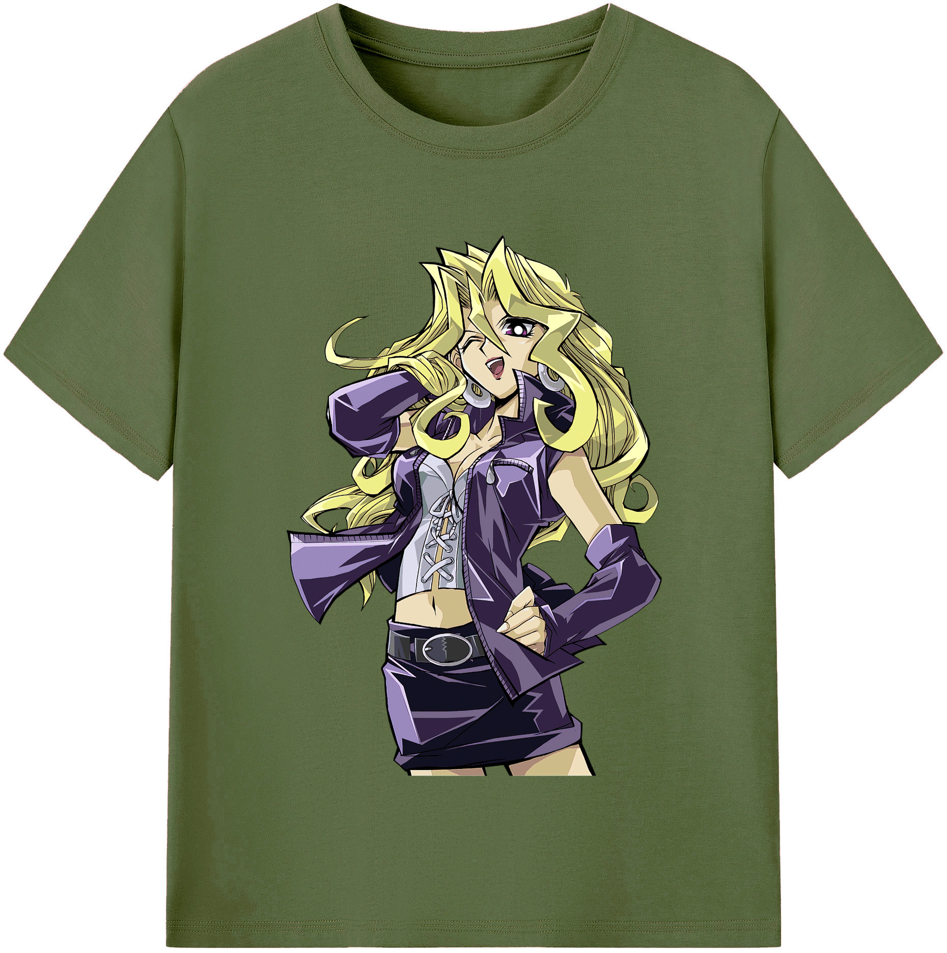 （画像用） 遊☆戯☆王 Yu-Gi-Oh! 綿100％半袖Tシャツ（フロントプリント）